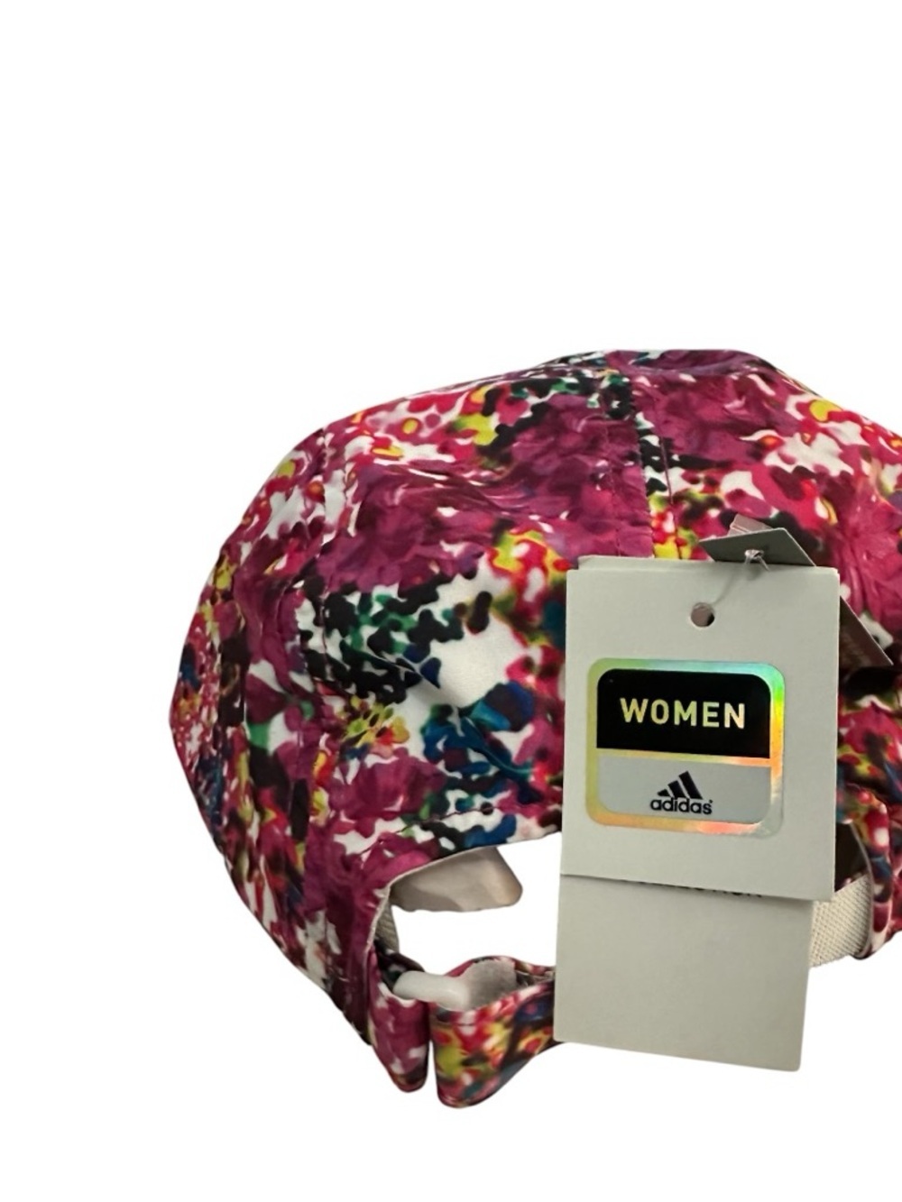 Adidas Climalite Floral Snapback Hat One Size Pink Multicolor - Picture 3 of 6